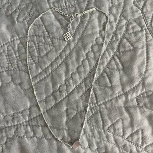 Kendra Scott Fern Silver Pendant Necklace